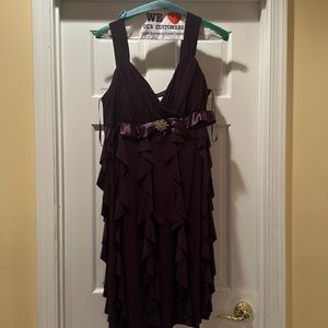 Betsy and Adam Dress, Plum, Size 16